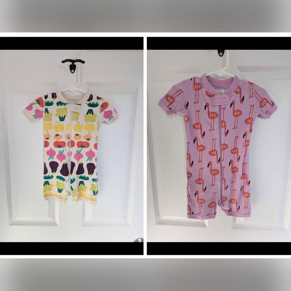 Hanna Andersson short sleeve sleeper Bundle
